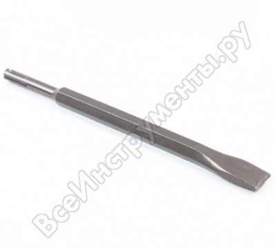 VERTO Зубило Лопатчатое Широкое SDS Plus, 14x4x25 мм 60H226