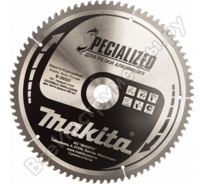 Makita диск 305x30/15,88x2,3x80t al b-29337