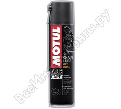 Motul с3 смазка цепи chain lube off road 0,4 л 102982