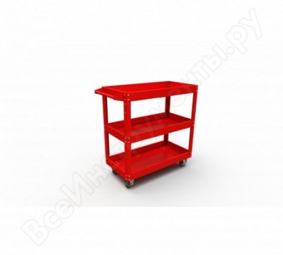 Wedo тележка передвижная с 3-мя полками 700*350*660 мм wd1318а
