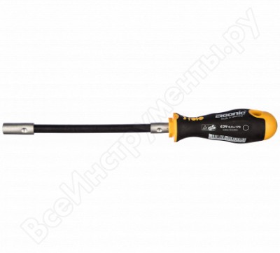 Felo отвертка ergonic с гибким стержнем под биту 8,0x170 42908040