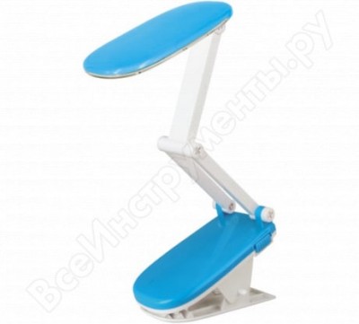 Ultraflash uf-704 с06 синий свет прищепка аккум, 24led 12380