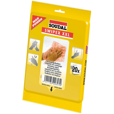 Влажные салфетки Soudal Свипекс 120874