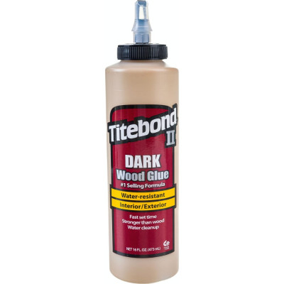 Клей для темных пород дерева Titebond Dark Wood Glue 3704