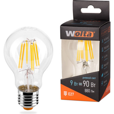 Лампа Wolta FILAMENT 25S60BLFT9E27