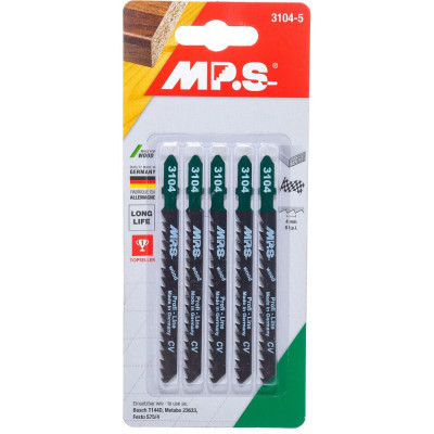 MPS пилки 100*75*4,0мм древесина,фанера h=6-60mm быстрая распиловка 5 шт/уп 3104