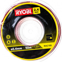 Ryobi Леска 2,4мм 50м RAC105 5132002642