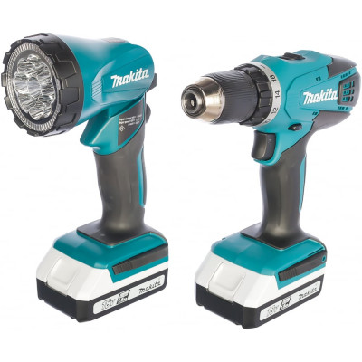 Аккумуляторная дрель Makita DF457DWLE