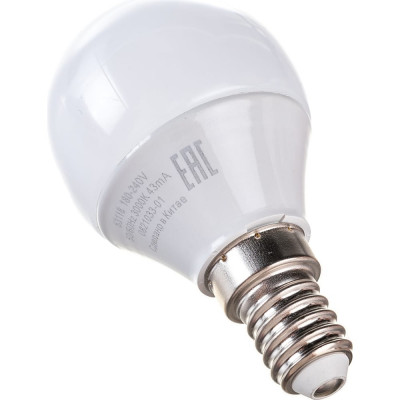 Лампа Gauss LED Elementary Globe 8W E14 2700K 53118