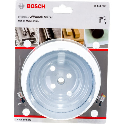 Биметаллическая коронка Bosch PROGRESSOR 2608594242