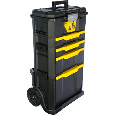 Stanley Ящик с колесами Stanley Modular Rolling Workshop пластмассовый 1-79-206