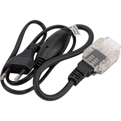 FERON Сетевой шнур 3W для дюралайта LED-F3W со светодиодами шнур 0,8м , LD122 26094