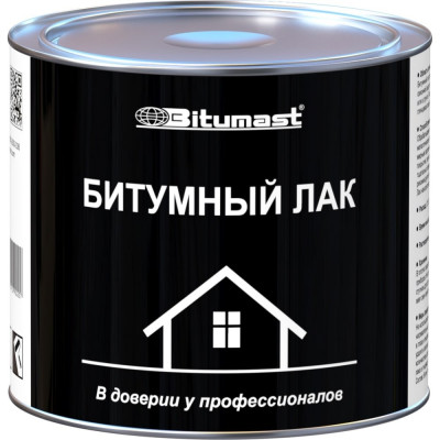 Bitumast лак битумный 2 л 4607952900257