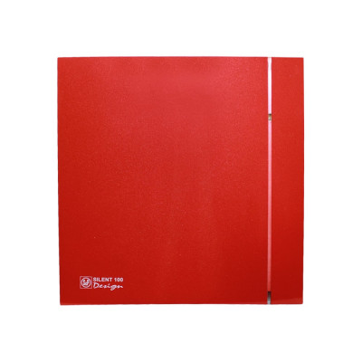 Soler&Palau вентилятор silent-100 crz red design-4c re 03-0103-179