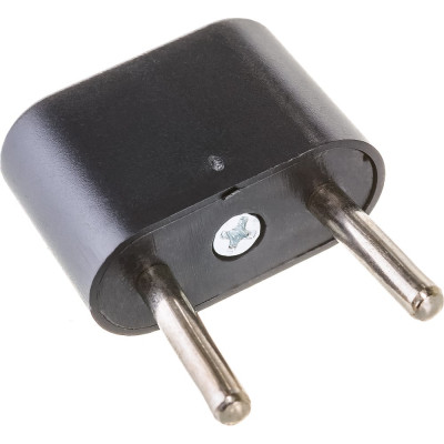 STEKKER Cетевой переходник 250V, 6A полипропилен, черный, ADP6-03-20 32858