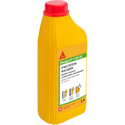 SIKA Gard-105 EC Канистра 1л. Средство для удаления высолов с фасадов зданий 573450