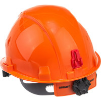 Gigant Каска защитная Lid, храповая регулировка, оранжевая, GHL-21