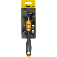 Inforce Отвертка шлицевая ProExpert SL3x60 06-09-58