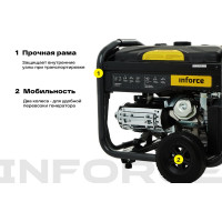 Inforce Генератор бензиновый GL 8000 04-03-16