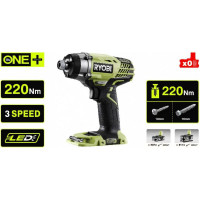 Ryobi Импульсный винтовёрт ONE+ R18iD3-0 без аккумулятора в комплекте 5133002613