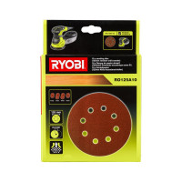 Ryobi Шлифлисты 10шт 125mm RO125A10 5132002608