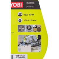 Ryobi Пильный диск для LCS180/RWSL1801M CSB150A1 5132002579