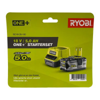 Ryobi ONE+ аккумулятор 5.0Aч + зарядное устройство RC18120, RC18120-150 5133003366