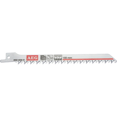 AEG Полотно для сабельной пилы SZ BL 152x4,2 2шт 4932323801