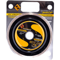 Диск алмазный универсальный 115х22,2 мм Энкор 25710