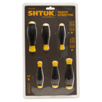 Набор отверток SHTOK 6 шт. блистер 09902