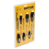 Набор отверток SHTOK 6 шт. блистер 09902