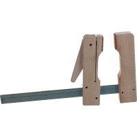 Струбцина BESSEY Klemmy деревянная 200/110, пробковая крошка для щадящего зажима BE-HKL20