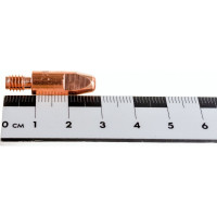 Наконечник токопроводящий (10 шт; E-Cu; М6х28; 1.0 мм) для горелок MIG/MAG Сварог 00000087422