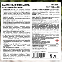 Удалитель высолов с минеральных поверхностей PROSEPT SALT CLEANER, 5л, концентрат 1:2, 021-5
