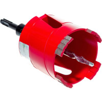 Коронка алмазная с переходником М16-SDS+ (72х70 мм) по бетону DIAM 311102