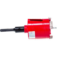 Коронка алмазная с переходником М16-SDS+ (72х70 мм) по бетону DIAM 311102