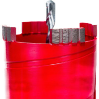 Коронка алмазная с переходником М16-SDS+ (72х70 мм) по бетону DIAM 311102