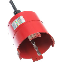 Коронка алмазная с переходником М16-SDS+ (82х70 мм) по бетону DIAM 311103