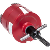 Коронка алмазная с переходником М16-SDS+ (82х70 мм) по бетону DIAM 311103