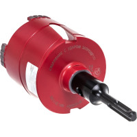 Коронка алмазная с переходником М16-SDS+ (82х70 мм) по бетону DIAM 311103