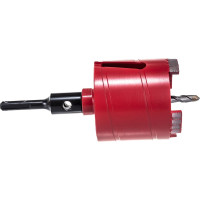 Коронка алмазная с переходником М16-SDS+ (82х70 мм) по бетону DIAM 311103