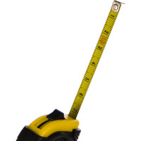 Рулетка-брелок с прорезиненным корпусом 1м FIT DIY 17824