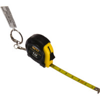 Рулетка-брелок с прорезиненным корпусом 1м FIT DIY 17824