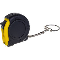 Рулетка-брелок с прорезиненным корпусом 1м FIT DIY 17824