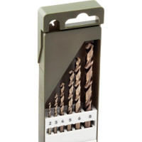 Набор сверл (6 шт; 2-8 мм; Cobalt 5%) по металлу Дело Техники 211206