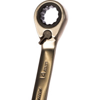 Комбинированный ключ Дело Техники трещоточный с переключателем 14мм 515214