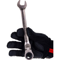 Комбинированный ключ Дело Техники трещоточный шарнирный 17мм 515417