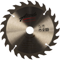 Диск пильный (160 мм; 24T; 20 мм) по дереву профи АТАКА 8078480
