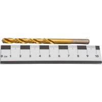 Сверло по металлу Атака 6мм титан 10шт. бокс профи 8077010