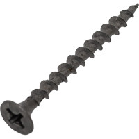 Саморезы черные по гипроку к дереву (100 штук, 3.5 х 41) ХВАТ 22041-0